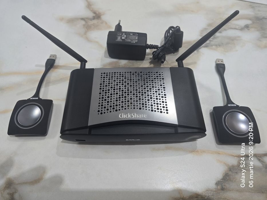 Sistem Prezentare Wireless Barco ClickShare CSE-200 + 2 Butoane USB
