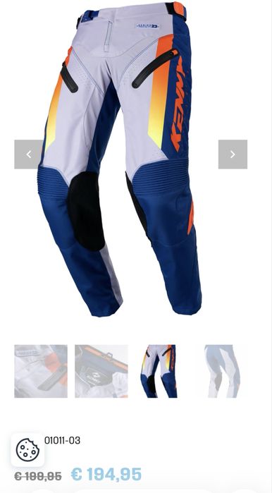 Pantaloni enduro KENNY Series 23 Titanium
