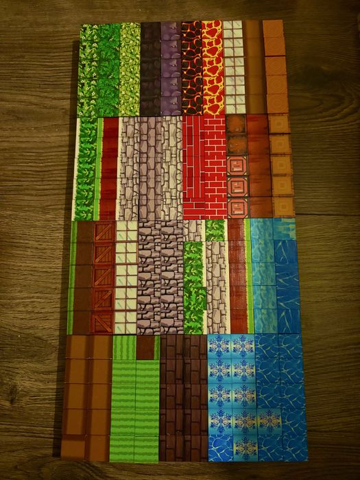 300/200/150/100/50/30 бр.магнитни кубчета Майнкрафт/ Maincraft