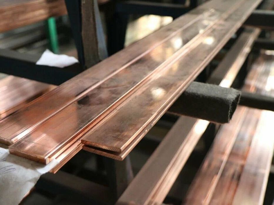 Шина медная от 20х3 до 160х10 мм