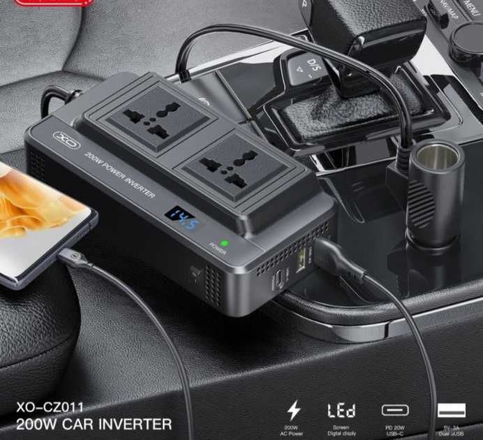 Power XO Inverter 12V to 220V Автомобильный Инвертор