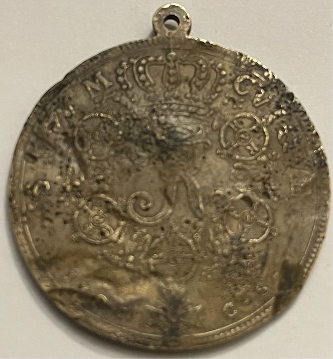 Medalia Brandenburg-Prusia 1707 CS Bronz