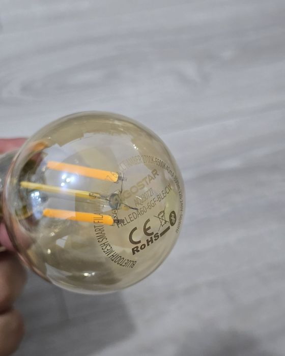 Set 6 becuri inteligente Aigostar Mesh A60 6W – Alexa/Google Home