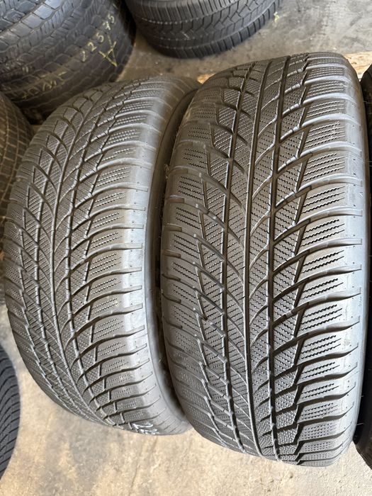 4 anvelope iarna 225/55/17 , Bridgestone , RunFlat , 6.5 mm
