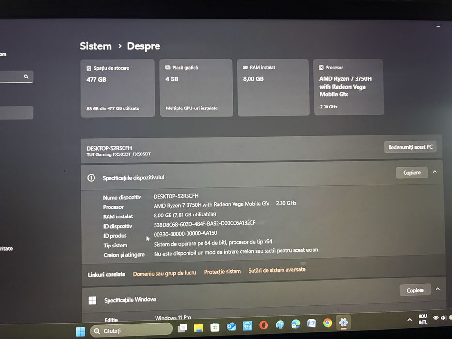 Laptop Asus Tuf Gaming