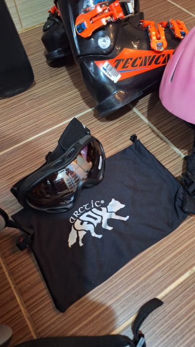 Set schiuri 90 cm-clapari - casca,bete ski