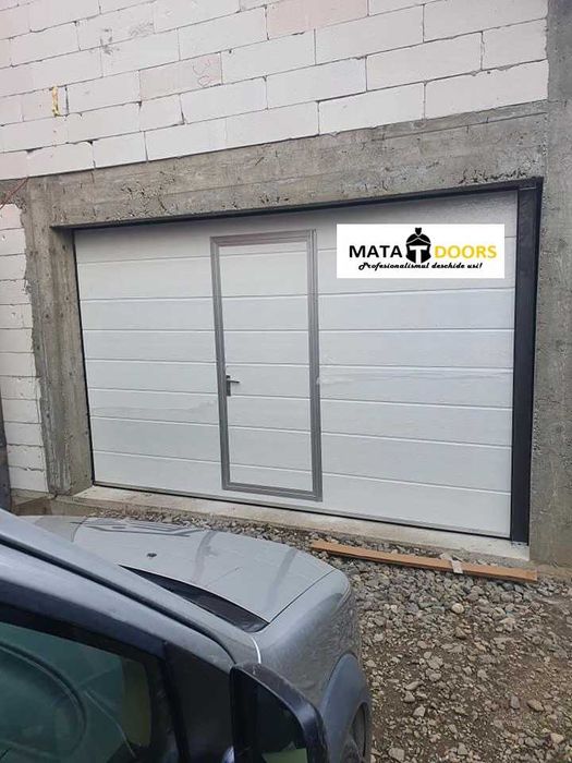 Usa L5xH2.3 gri.Usi sectionale/rezidentiale/industriale/hale/garaj