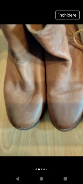 Ghete piele moale + hanorac bonus