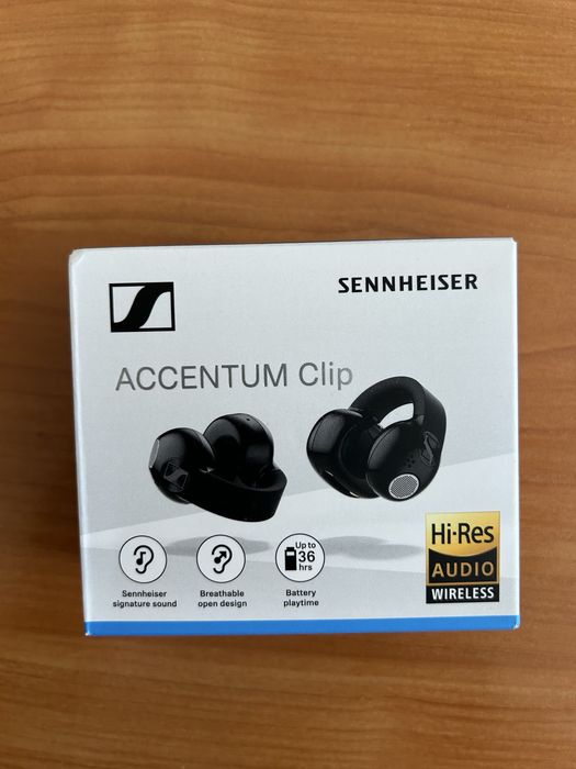 Слушалки Sennheiser ACCENTUM Clip черни