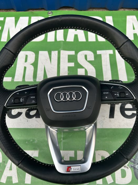 Volan cu airbag Audi Q7 4M S Line 2017