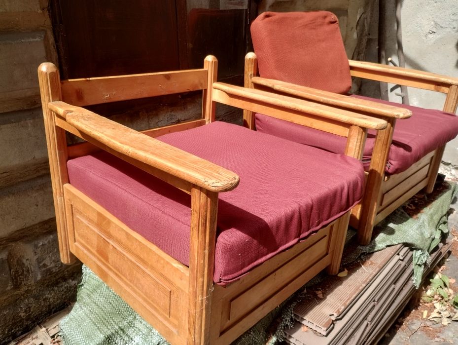 Градински комплект - дърво!