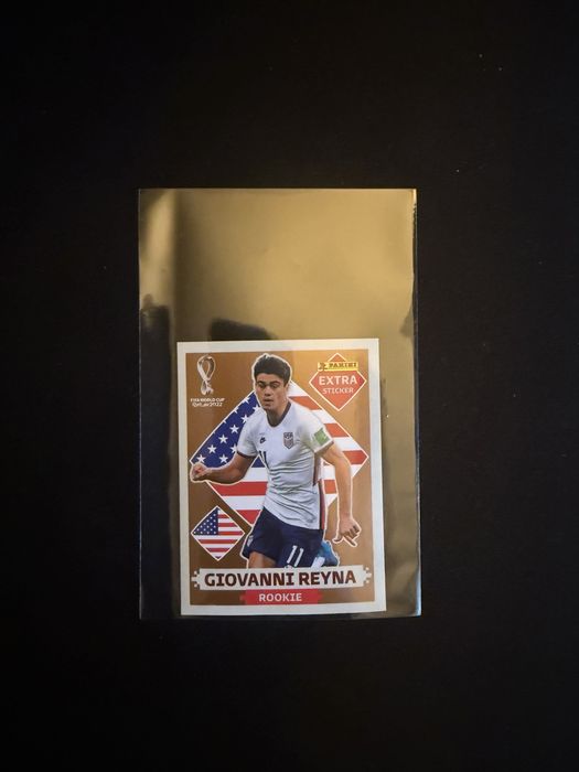 Extra Sticker Giovanni Reyna Rookie Bronze FIFA World Cup 2022