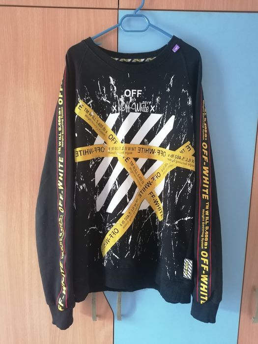 Оригинална мъжка блуза с дълъг ръкав Off-White