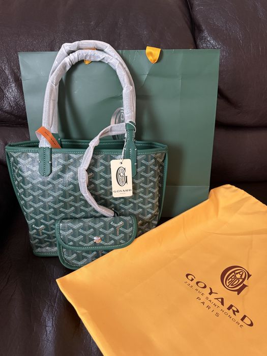 Зелена чанта G*oyard