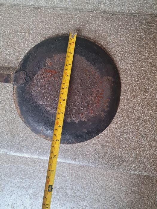 Tigaie veche din otel carbon, anii 50-70