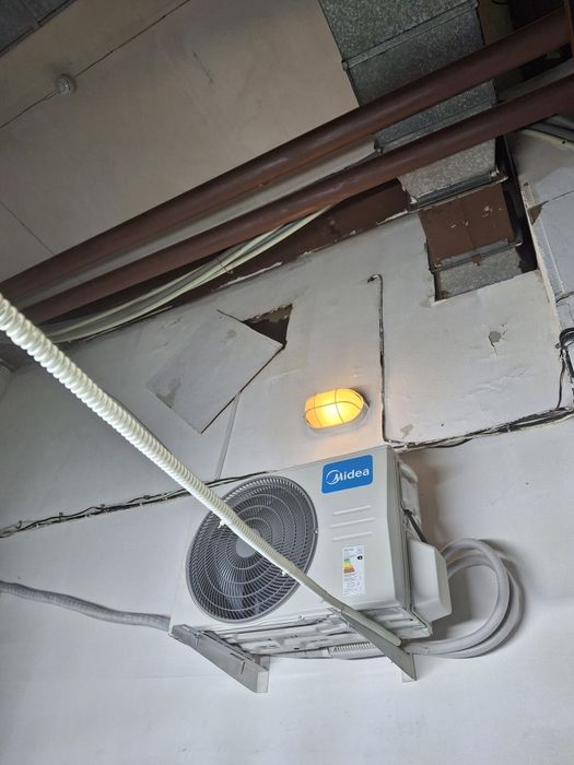 Установка кондиционера