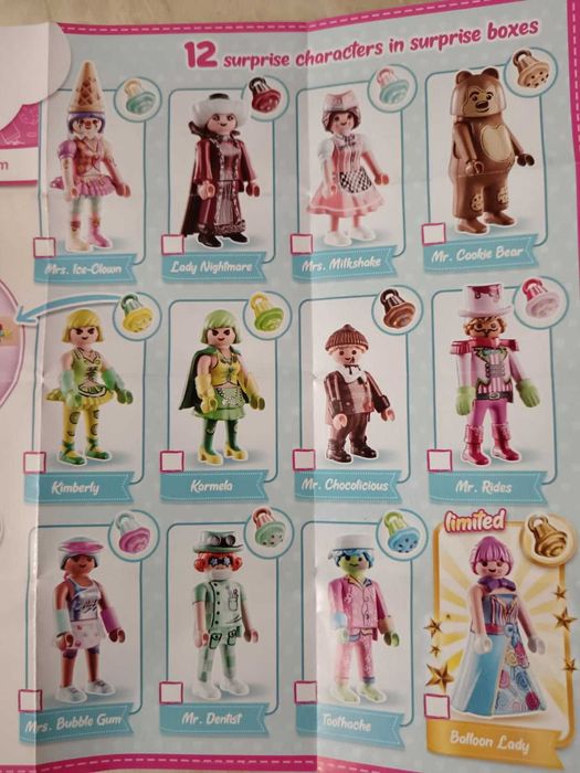 Уникални фигурки-LEGO PLAYMOBIL 70585,70478,70389. Карти Дисни Пиксар.