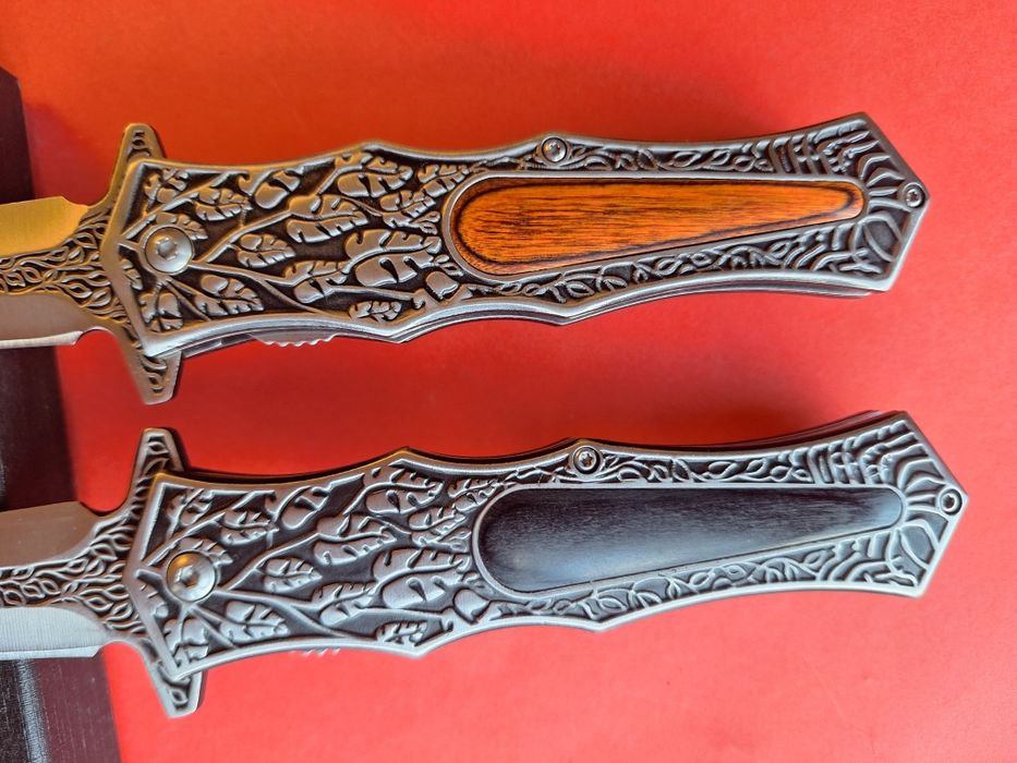 Руски сгъваем нож-тип кама (два цвята)