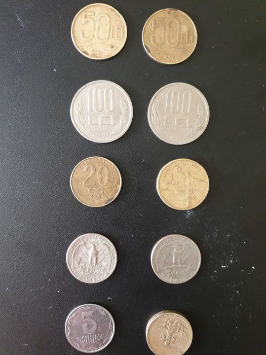 Vand colectie monede vechi.