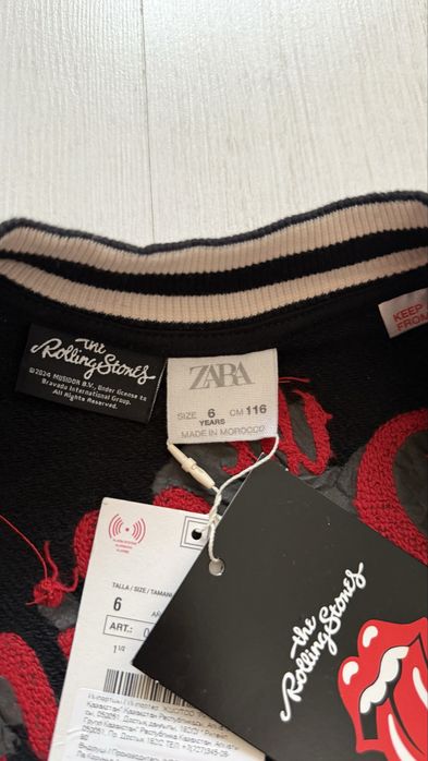 Новый бомбер Zara 116 см