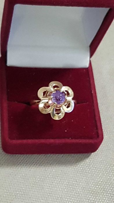 Руски, съветски златни пръстени. Проба 583.