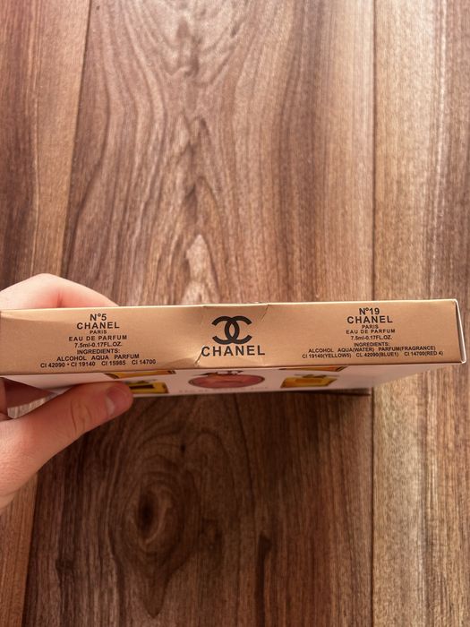 Chanel Set minis 5x7,5 parfum