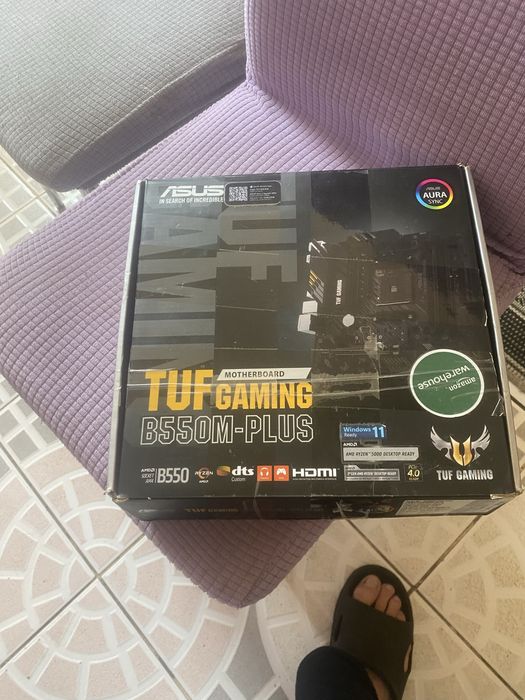 Placă de bază ASUS TUF B550M-PLUS – NOUĂ, doar desigilată