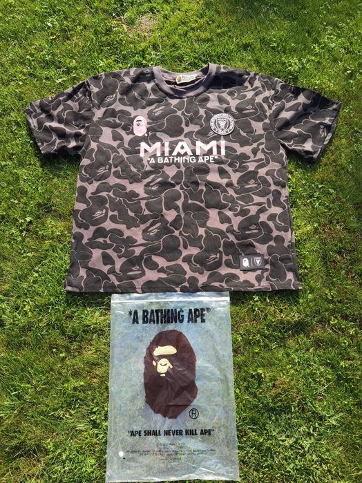 Тениска BAPE x Inter Miami CF – Camo Jersey