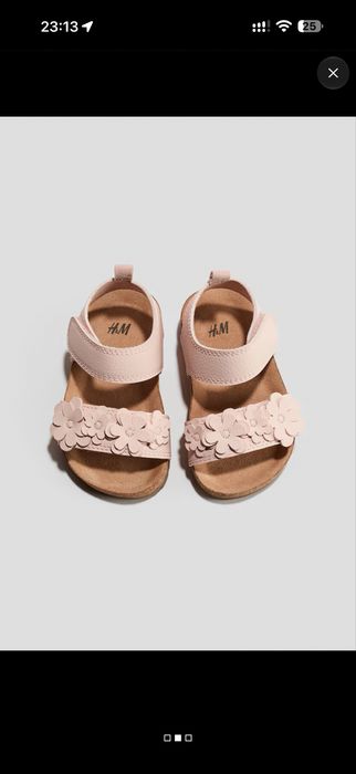 Нови бебешки сандали H&M , 18-19