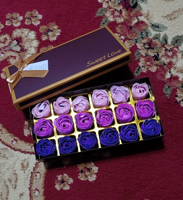 Цветы из мыло подарки