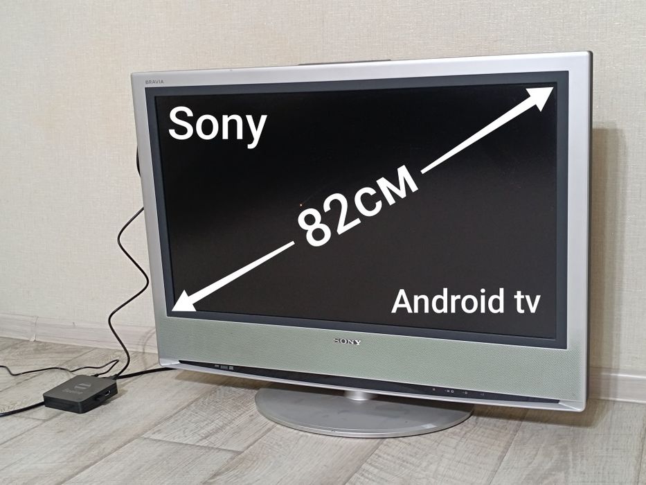 Sony + Smart ТВ, 82 см