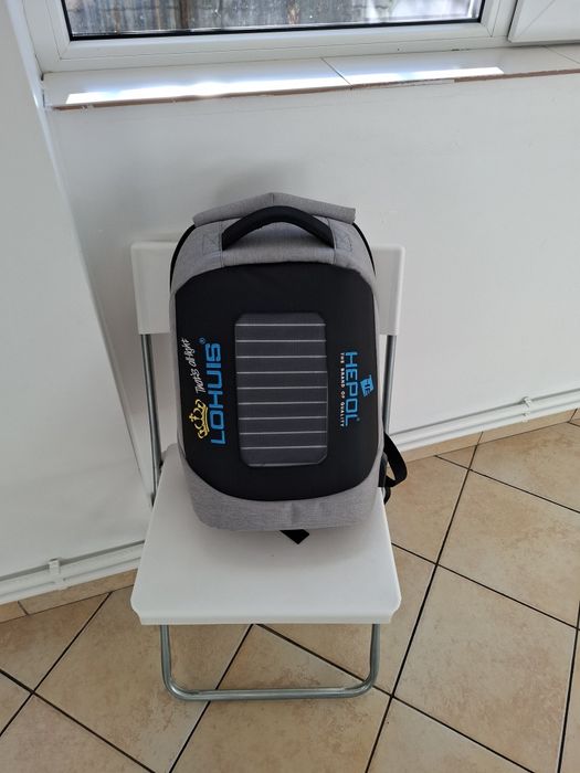 Rutsac cu panou solar Hepol