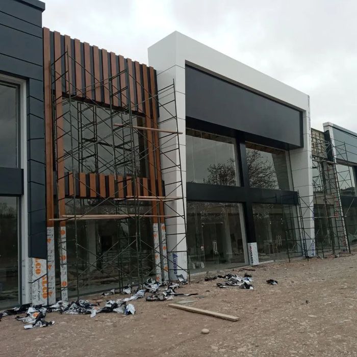 Alukabond Alikafon aluykapon fasad ishlari