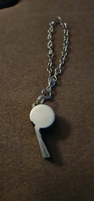 Fluier metal de colectie vechi !