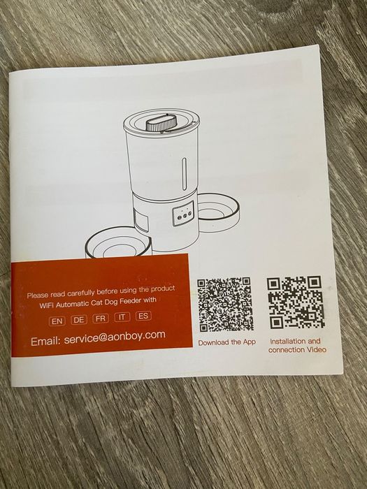 Hranitor automat caini sau pisici AONBOY