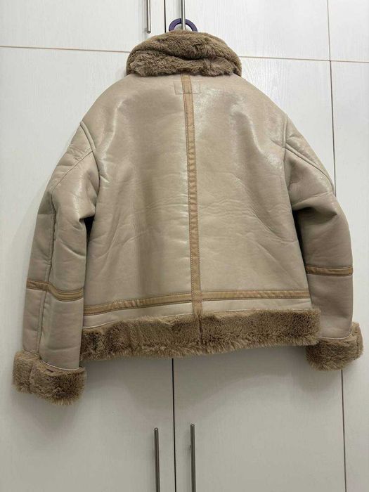 Новая куртка дубленка авиатор H&M, размер  L (50/56)