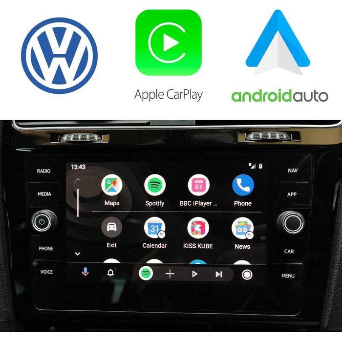 Card SD Activare App-Connect,Carplay,Android Volkswagen, Golf 7,Passat