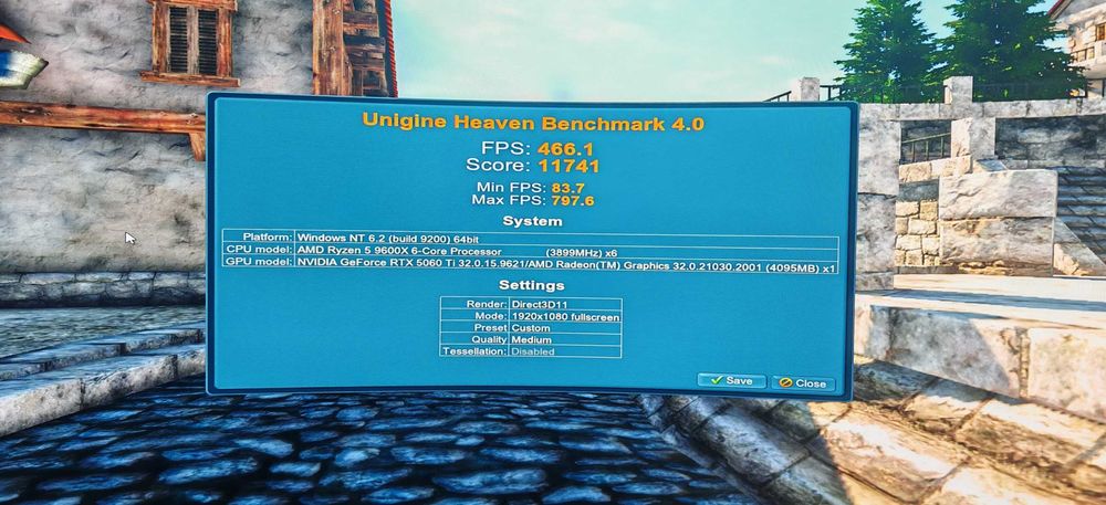 Супер Гейм PC Ryzen 5 9600X/64Gb/2TB SSD/GB RTX 5060TI 16Gb/WiFi&BT/Гаранци