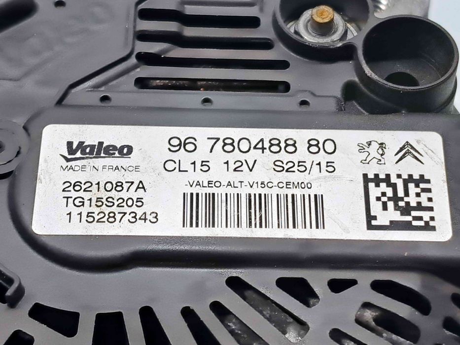 Alternator  Citroen Berlingo 2 [Fabr 2008-2015] 9678048880 1.6 HDi DV6