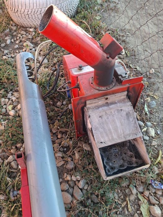Centrală termica peleti si lemne