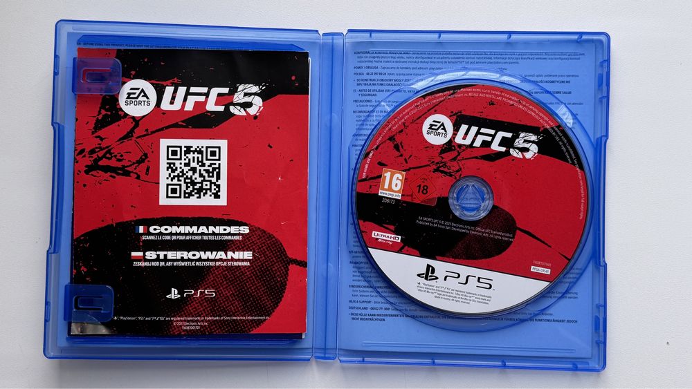 Диск UFC 5 для PS 5