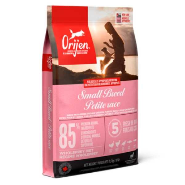 Пълноценна Храна за Кучета от Мини породи - 4.5кг - Small Breed- Orijen