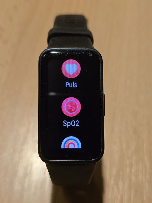 Brățară fitness Huawei Band 8, cablu încărcare, cutie, brățară silicon gratuită