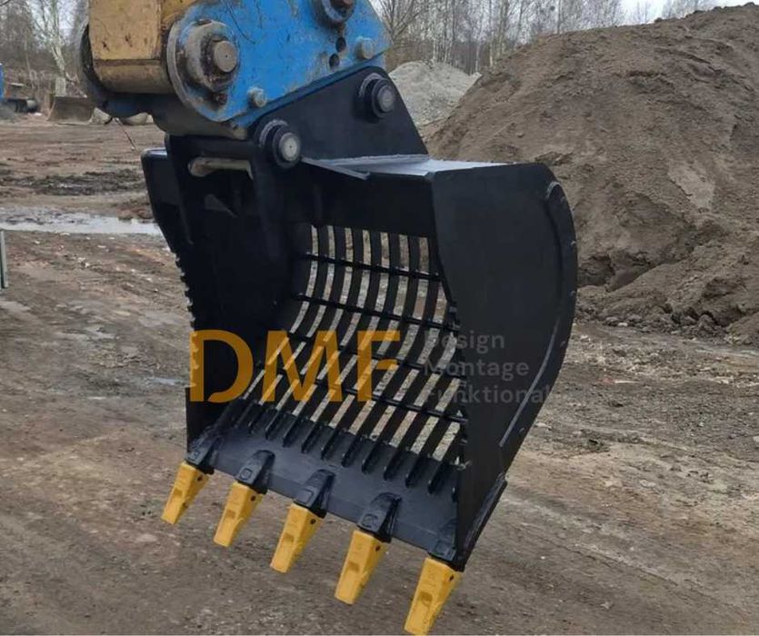 Подсилена Ситова Кофа 120см 1м3 за багер 12 -20 тона