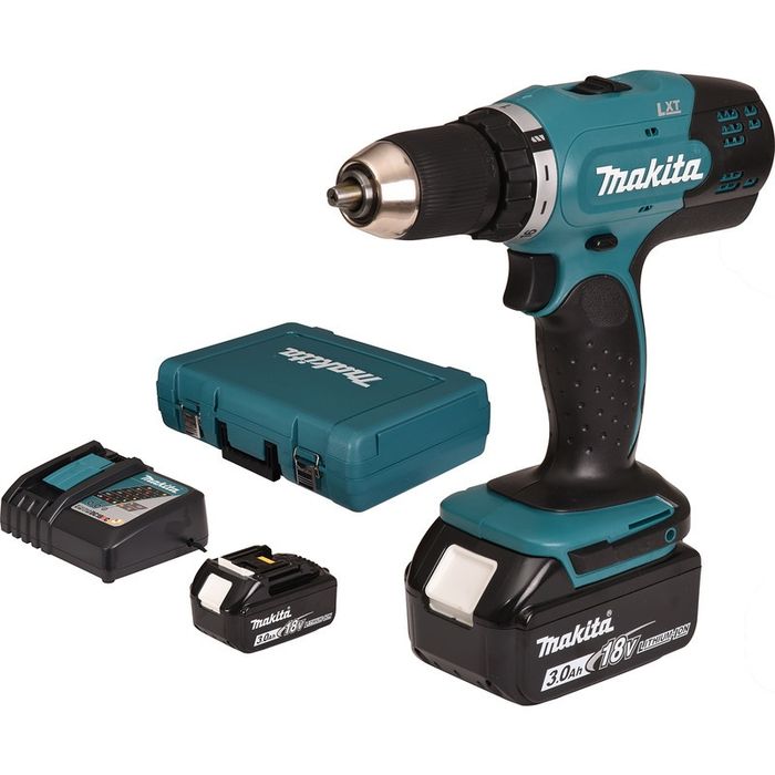 Makita DDF453RFE – Masina de gaurit si insurubat cu acumulator 18V, 3.0Ah