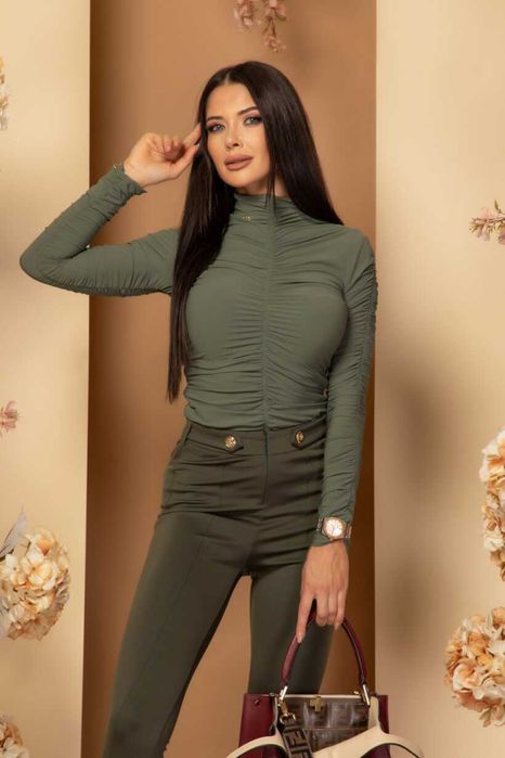 Панталон Alessa дълъг - Autumn Breeze Green