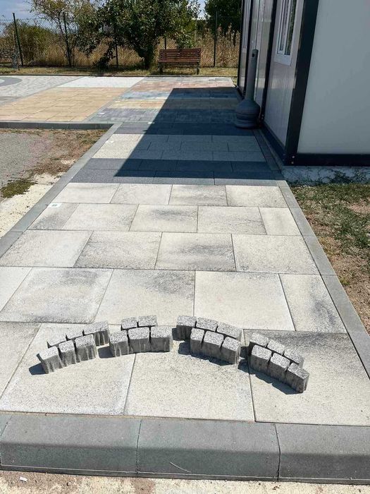 Semmelrock ARTE 8 Сегментен паваж - цвят: светъл гранит