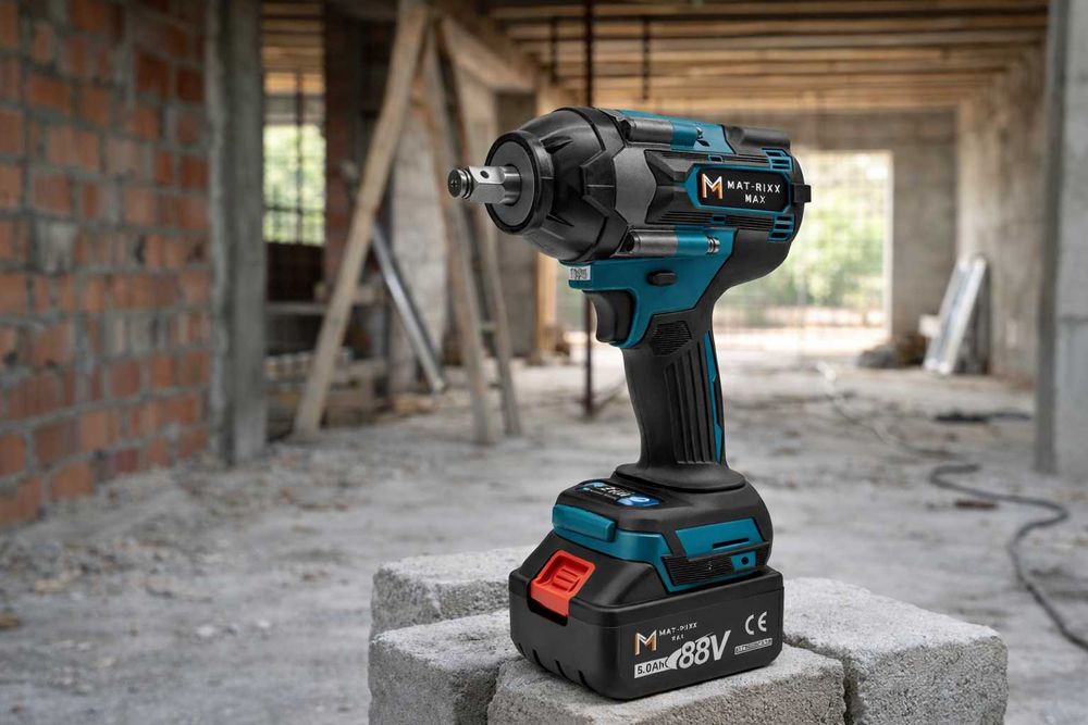 Cheie Impact Brushless 88V 2 Acumulatori 5.0Ah