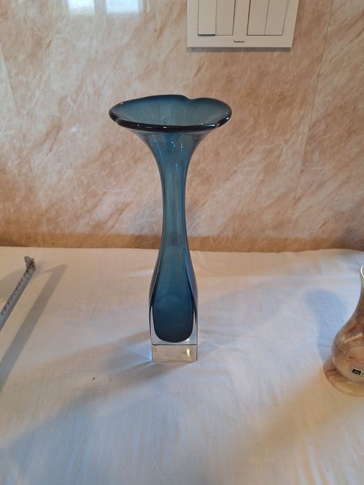 Вази Мурано кристал оникс