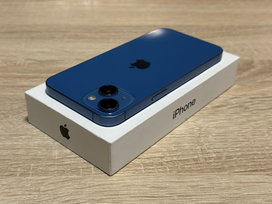 iPhone 13 blue - Baterie 100%